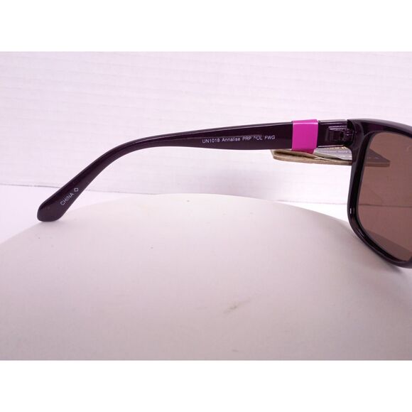 Foster Grant UN1018 Annalise Polarized with Rhinestone Accents Sunglasses - Picture 10 of 15